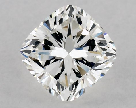 GIA 0.51 Carat H-VS1 Ideal Cut Cushion Modified Diamond